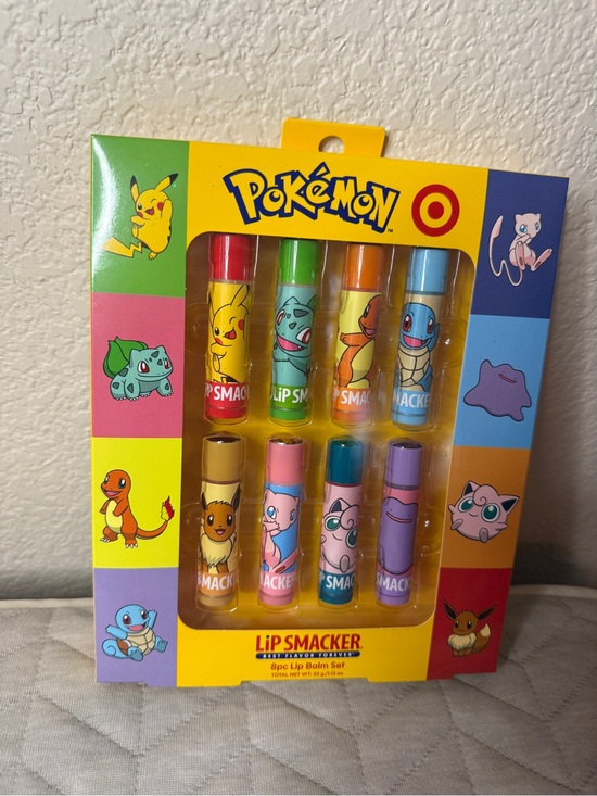 Pokemon Other - Pokemon Lipsmacker 8pc Lip Balm Set New